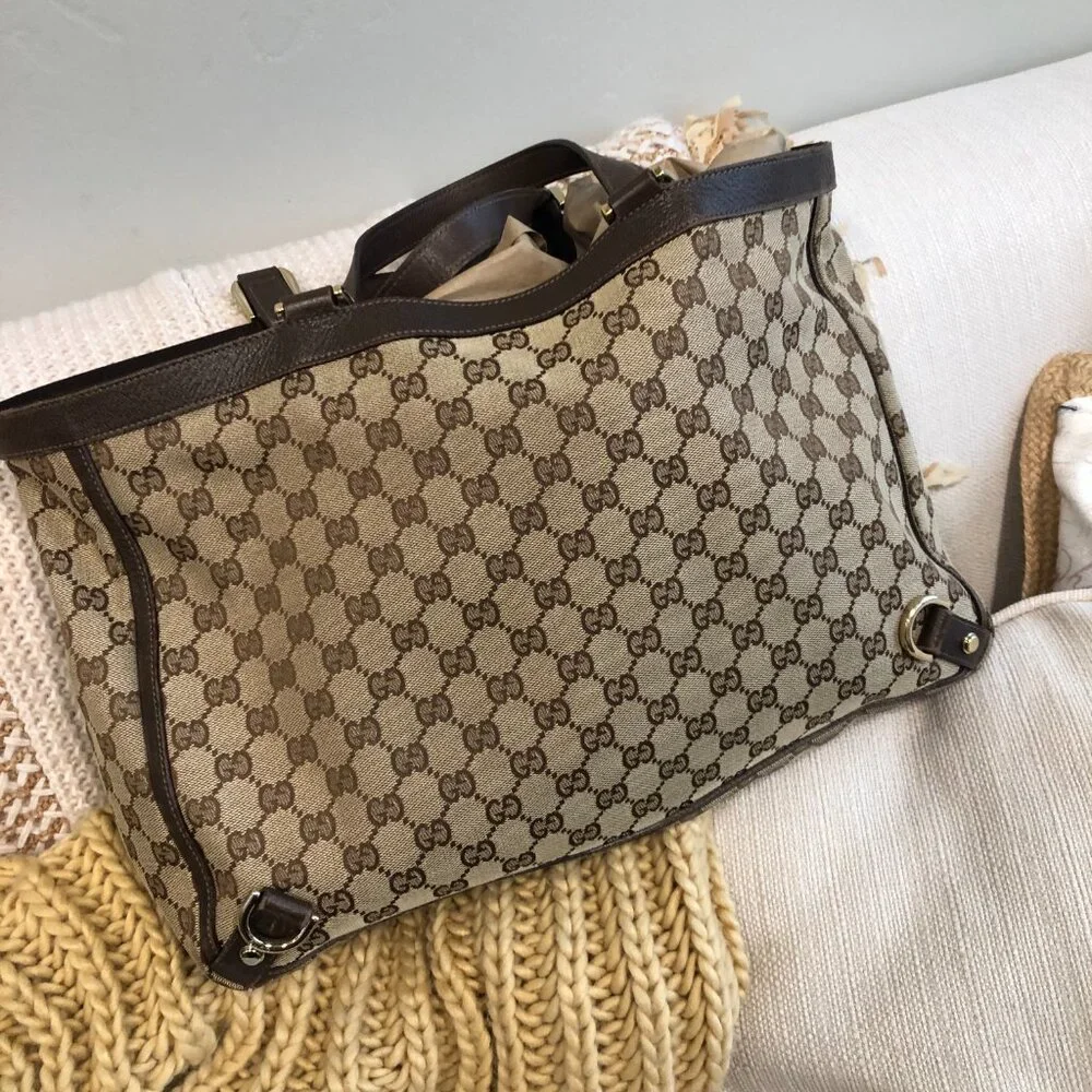 GUCCI Vintage Monogram Purse - Picture 6 of 13